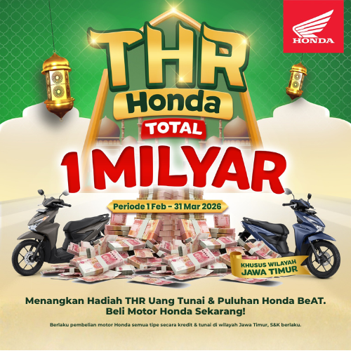 Promo THR dari Honda 2026