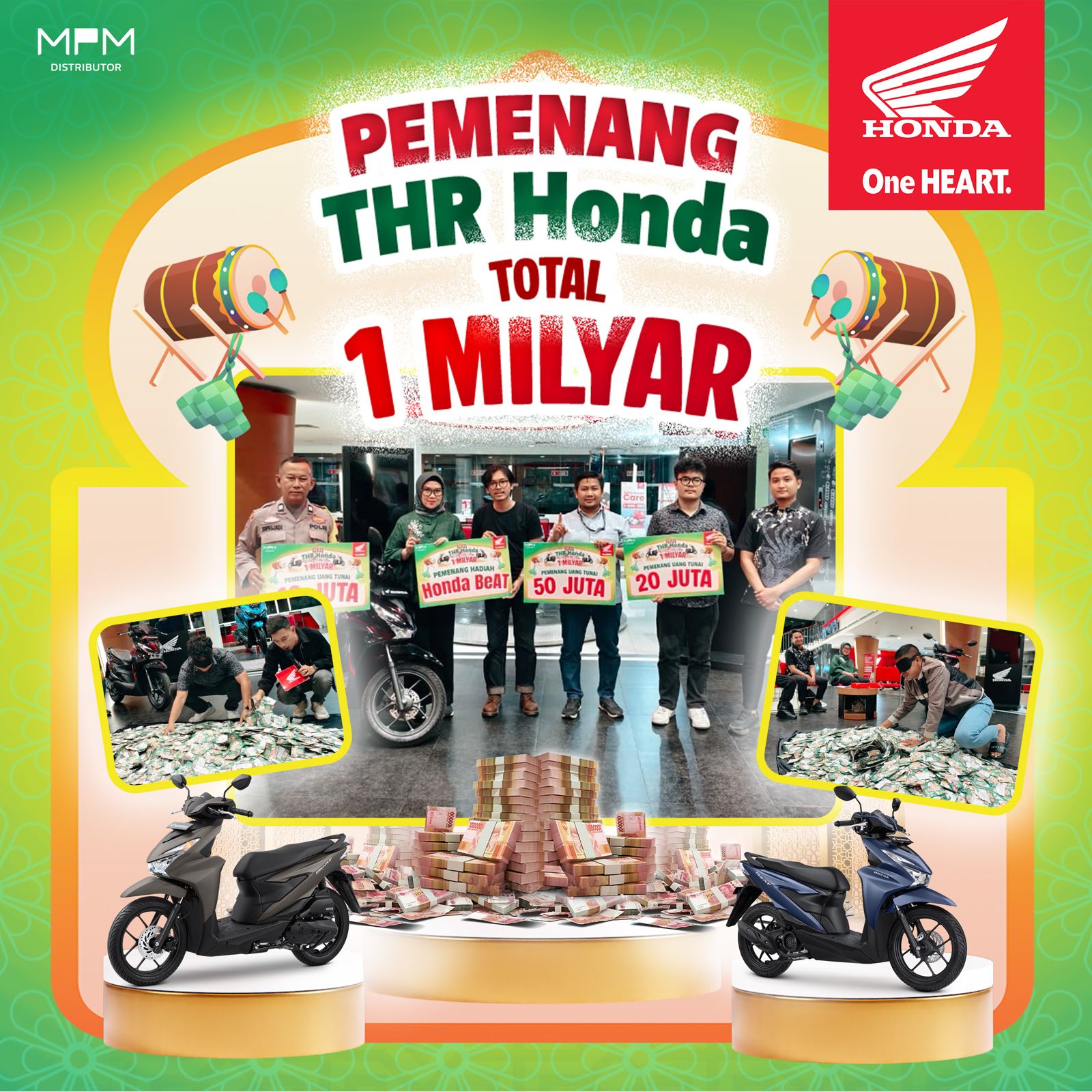 Pengumuman Pemenang Undian THR dari Honda 2026