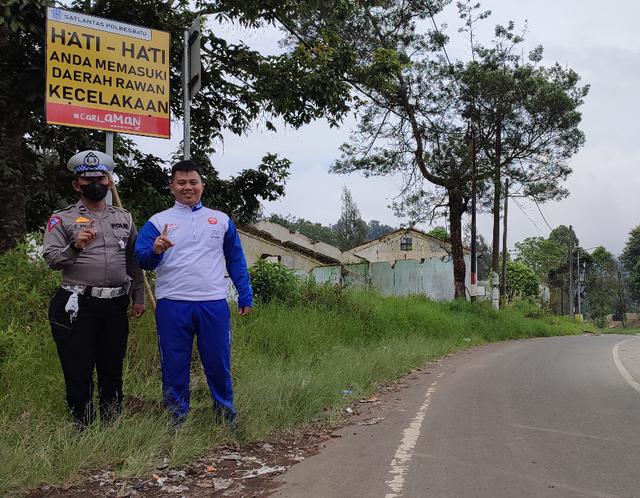 MPM Honda Jatim Gencarkan Cari_Aman di Jalur Rawan Blackspot.