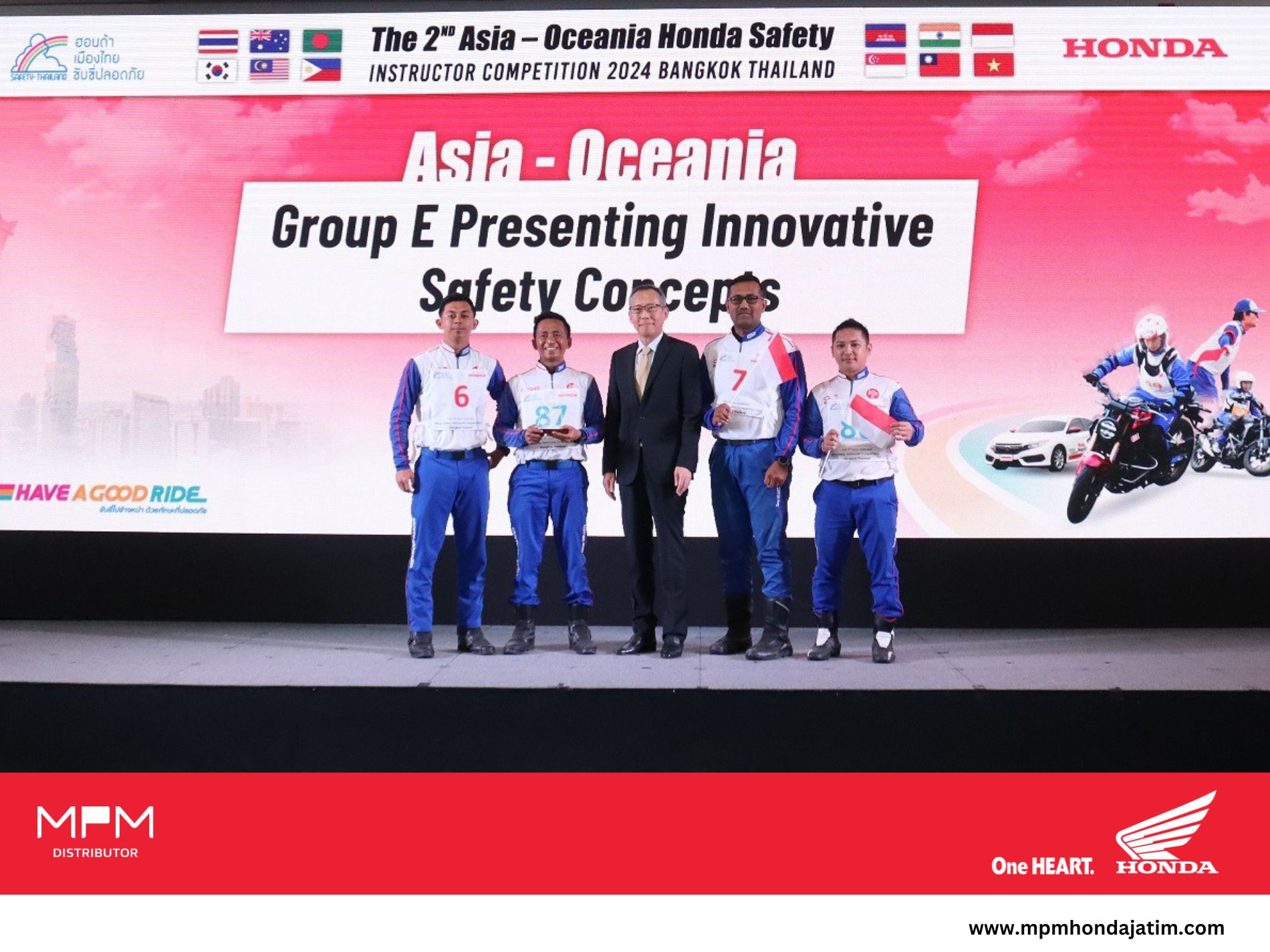 Edukasi Safety Riding Astra Honda Nomor Satu di Asia-Oceania