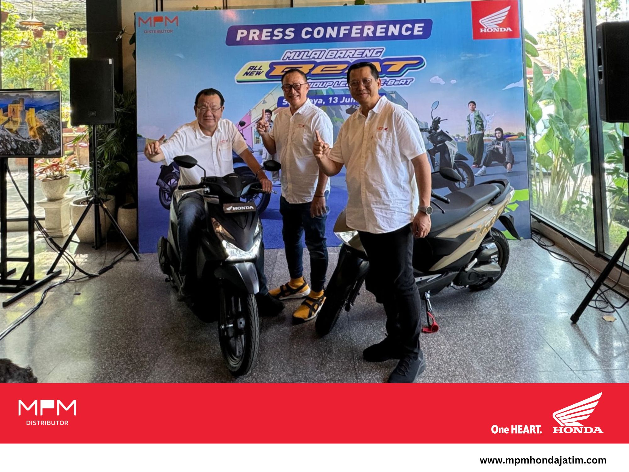 MPM Honda | All New Honda BeAT Siap Didistribusikan di Jatim.