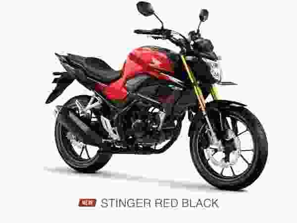CB 150 Stinger Red Black