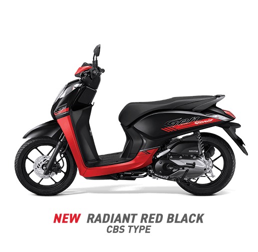 Genio Radiant Red Black