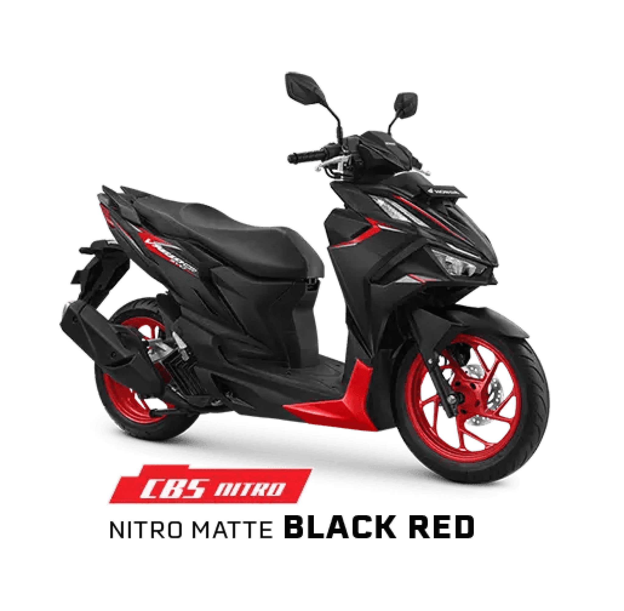 Nitro Matte Black Red