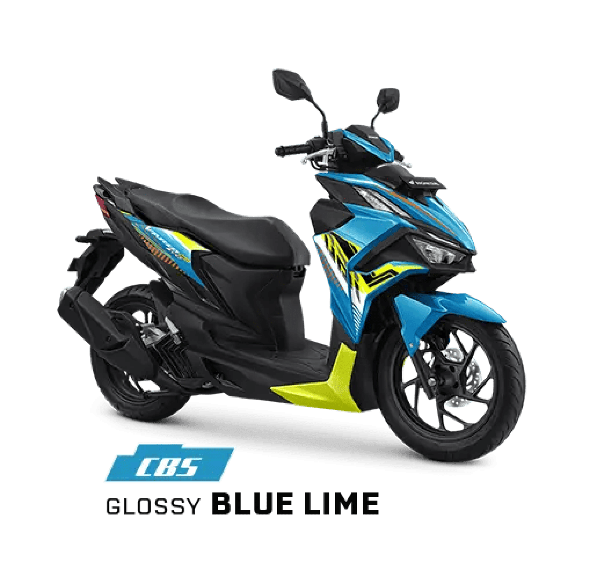 Glossy Blue Lime